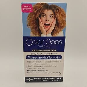 Color Oops Fix and Fortify Hair Color Remover For Fragile Textured Hair